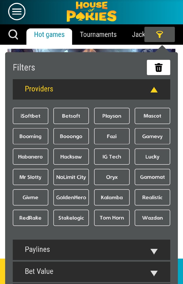 house of pokies contact number