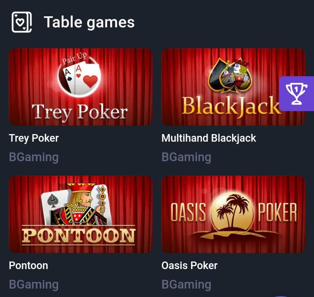 Table Games