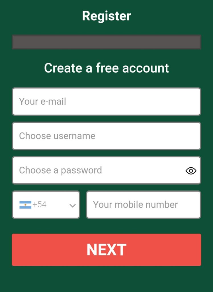 Casino Meta mobile registration