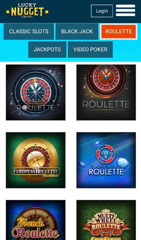 Lucky Nugget Casino Roulette