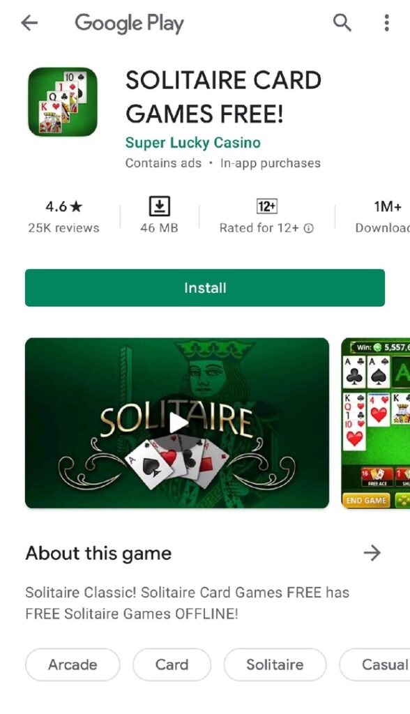 Solitaire Download