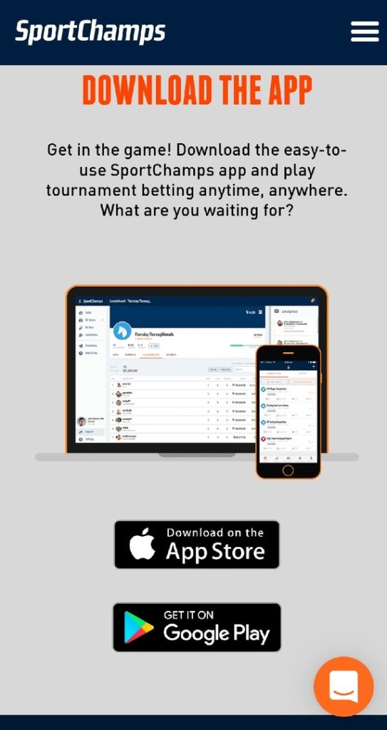 SportChamps App Download for Android and iPhone