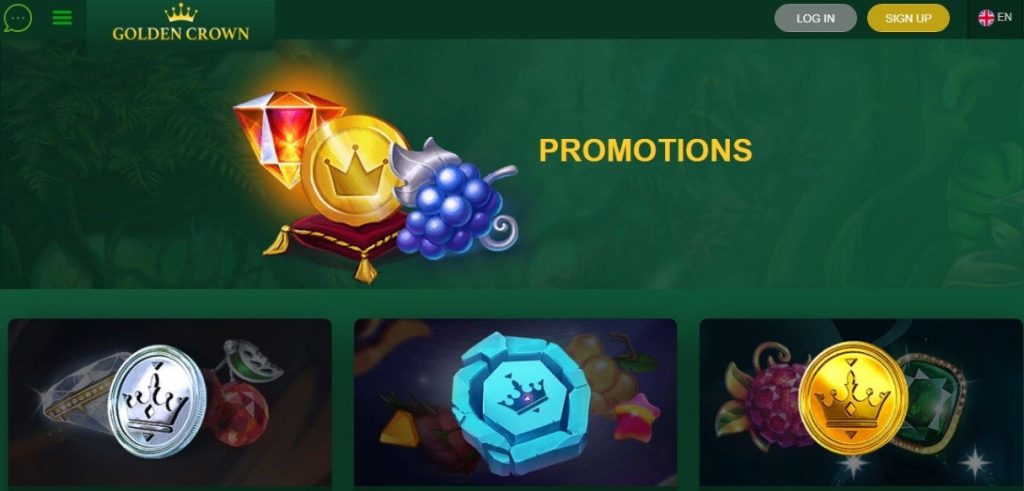 Golden Crown Bonus and Promotions