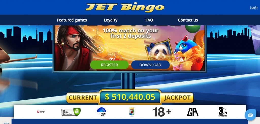 JetBingo casino review