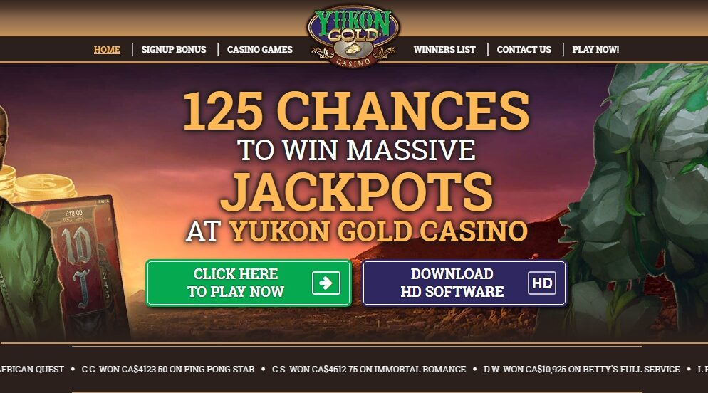 Yukon Gold Casino Mobile