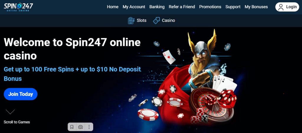 Spin247 Casino Review in Canada