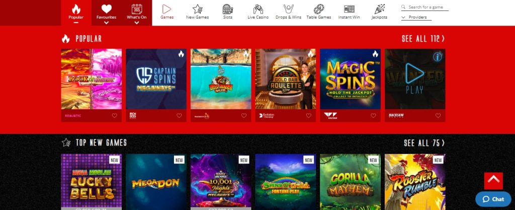 Captain Spins Casino in Canada