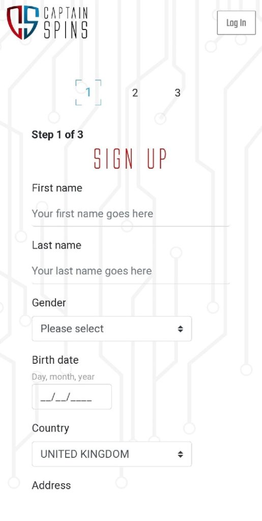 Login and Registration