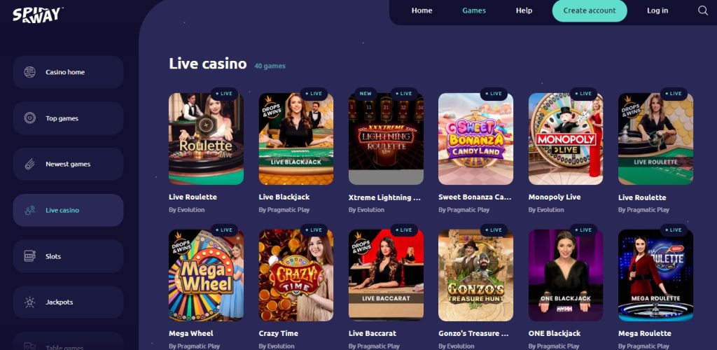 Live Casino Games