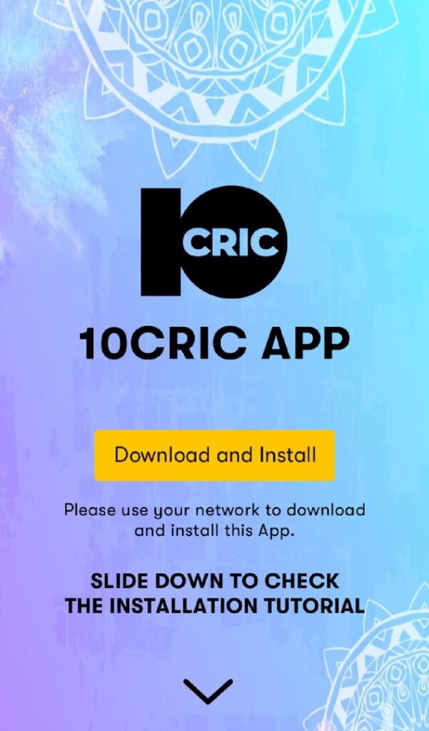 10CRIC app download