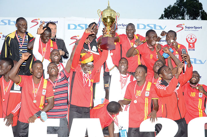 Cecafa Senior Challenge Cup in 2020. Kenya in the final