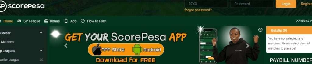 Scorepesa App Download