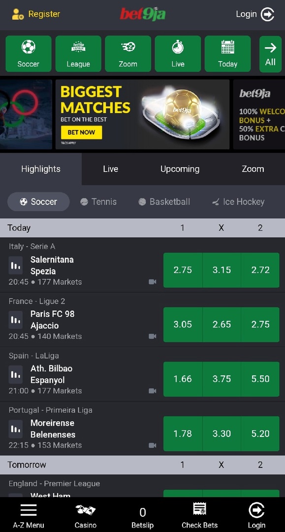 bet9ja application download