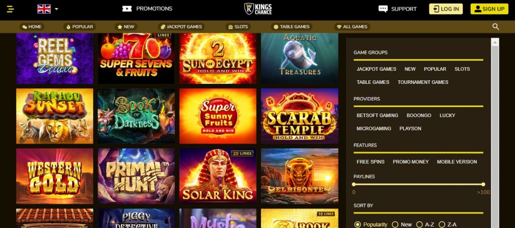 king chance casino en ligne