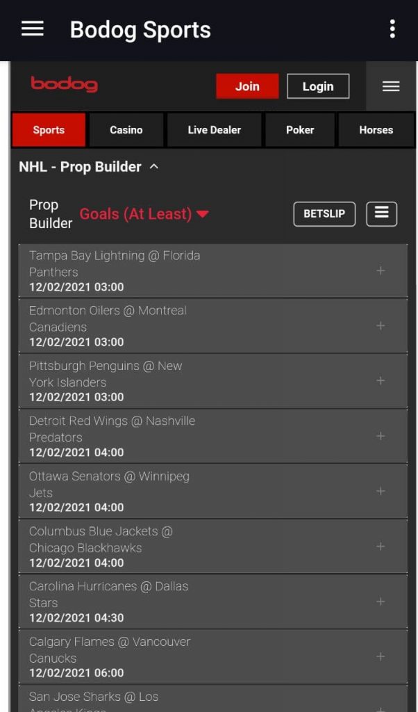 Bodog line