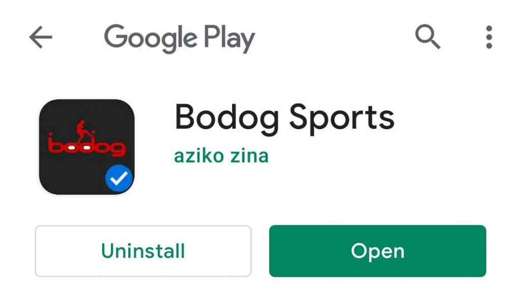 Bodog sports in Play Market