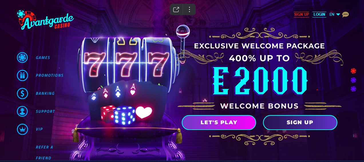 Avantgarde Casino Review No Deposit Bonus Codes 2023